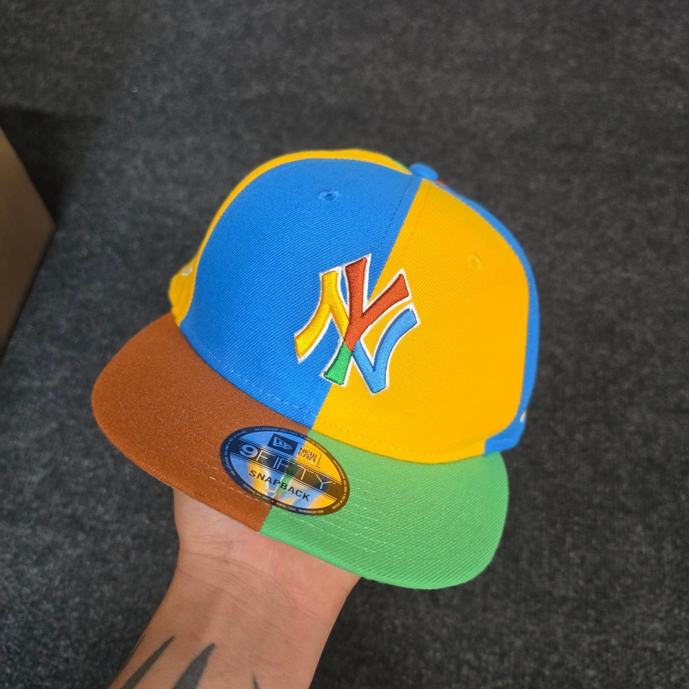 New Era 9FIFTY New York Yankees 1996 World Series Multi Color Snapback Hat OSFM